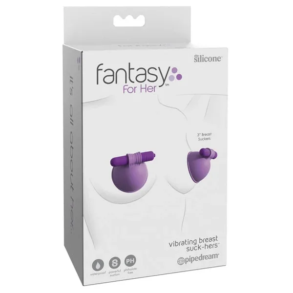 Fantasy For Her Vibrating Breast Suck-Hers