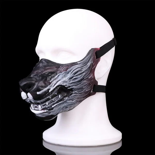 Fantasy Monster Silicone Bondage Masks - Couples Strap-On Teasing BDSM Toys
