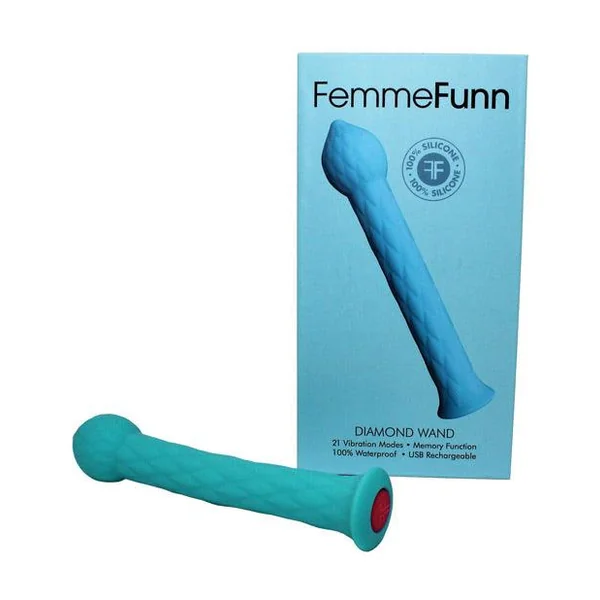 Femme Funn Diamond Wand - Turquoise/Black/Purple