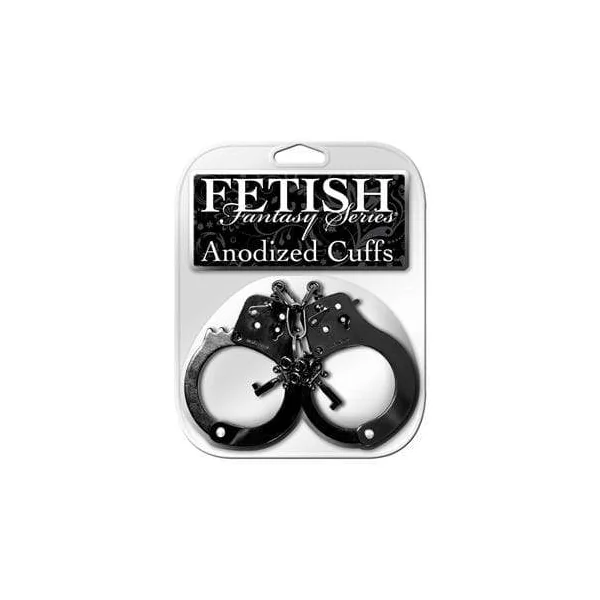 Fetish Fantasy Anodized Cuffs - Black