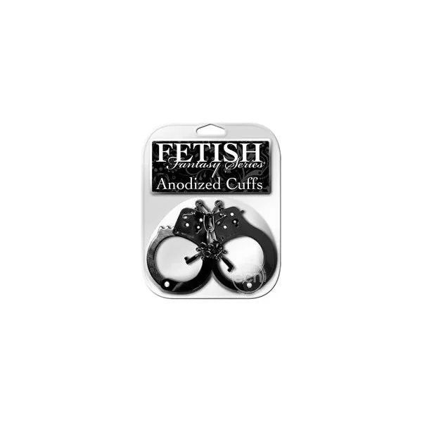 Fetish Fantasy Anodized Metal Cuffs