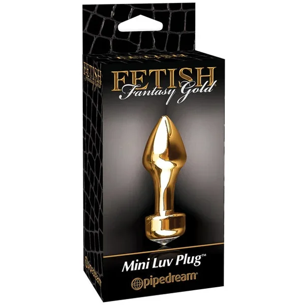 Fetish Fantasy Gold Mini Luv Plug – Gold
