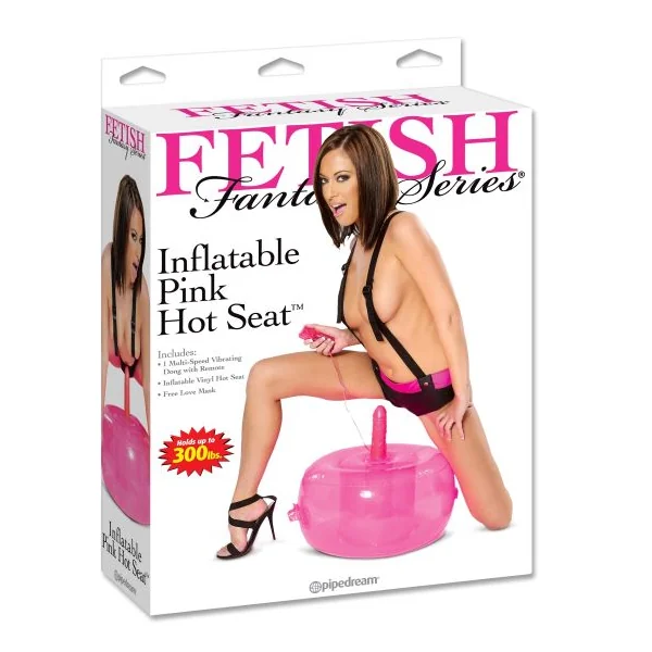 FETISH FANTASY INFLATABLE PINK HOT SEAT