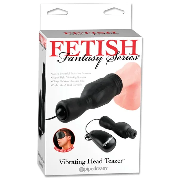 Fetish Fantasy Series Vibrating Head Teazer – Black