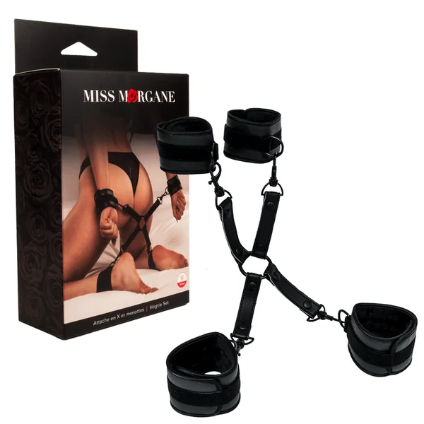 Fetish - Miss Morgane - X-Fastening and Vegan Handcuffs