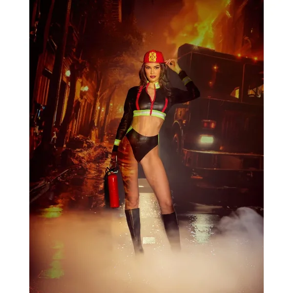 Fierce Fire Woman Adult Costume