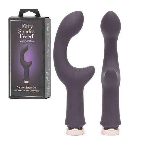 Fifty Shades Freed Lavish Attention Clitoral & G-Spot Vibrator