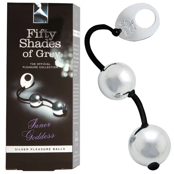 Fifty Shades of Grey Inner Goddess Silver Pleasure Balls