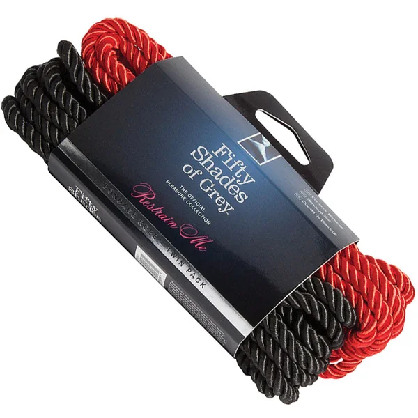 Fifty Shades of Grey Restrain Me Bondage Rope (Twin Pack)