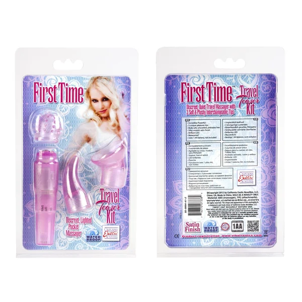 FIRST TIME TRAVEL TEASER KIT PINK