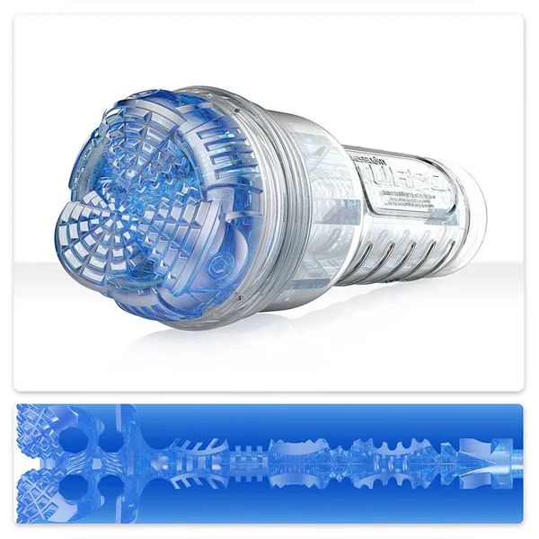 Fleshlight Turbo Core Blue Ice Masturbator | Oral Sex Simulator