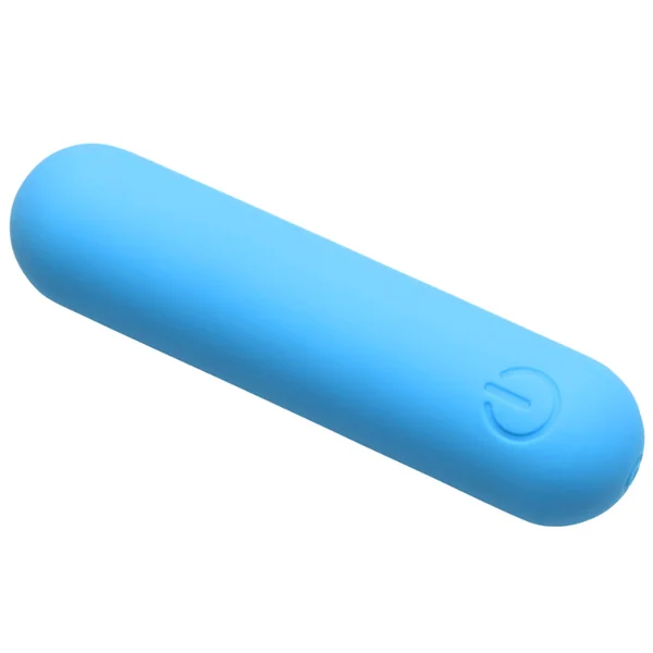 Flexible Silicone Bullet - Blue