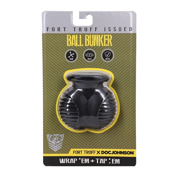 Fort Troff Ball Bunker Silicone Ball Stretcher - Black