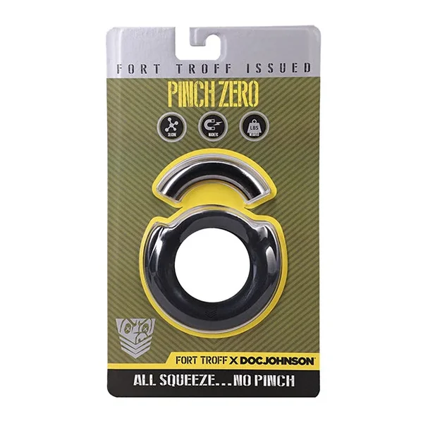 Fort Troff Pinch Zero Cock Ring – Black