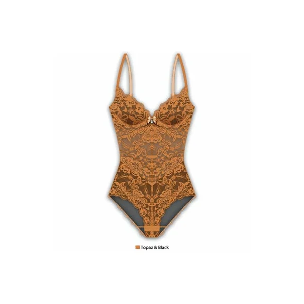 French Affair – Teddy Jewel Topaz & Black