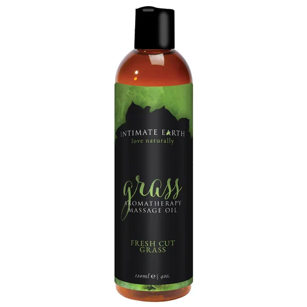 Fresh Cut Grass Massage Oil by Intimate Earth™