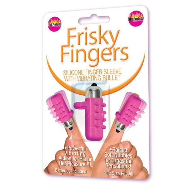 FRISKY FINGERS SILICONE SLEEVE MAGENTA
