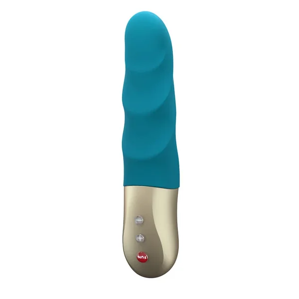 Fun Factory STRONIC PETITE deep sea blue – Deep Sea Blue 17 cm USB Rechargeable Thrusting Vibra
