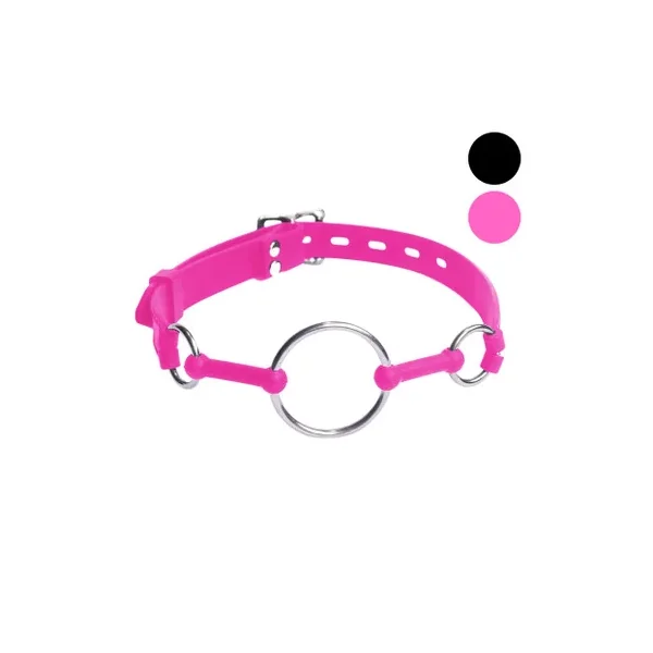 Gag009 Silicone Gag With Metal O-Ring