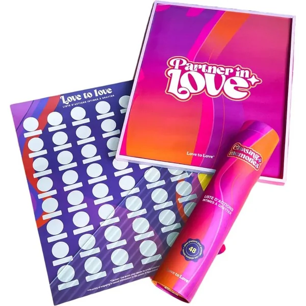 Game for couples - Chasing Memories | 48 intimate scratch-off challenges