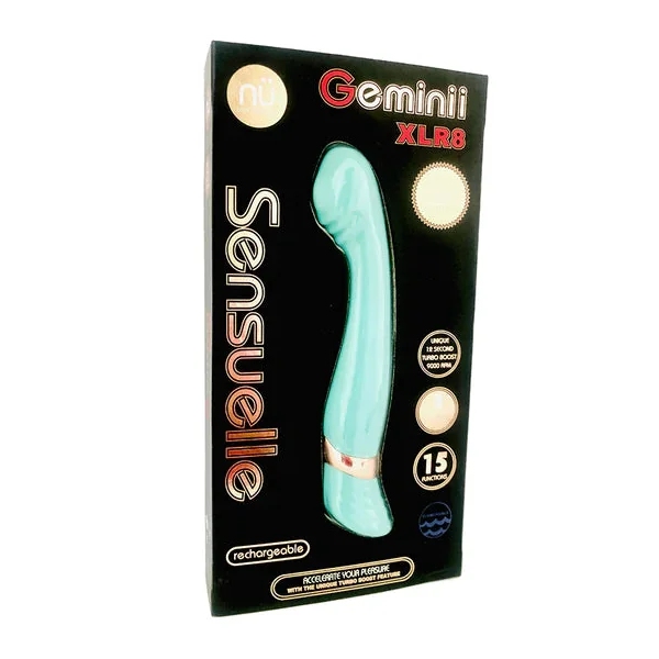 Geminii XLR8 Vibrator 8" by Nu Sensuelle