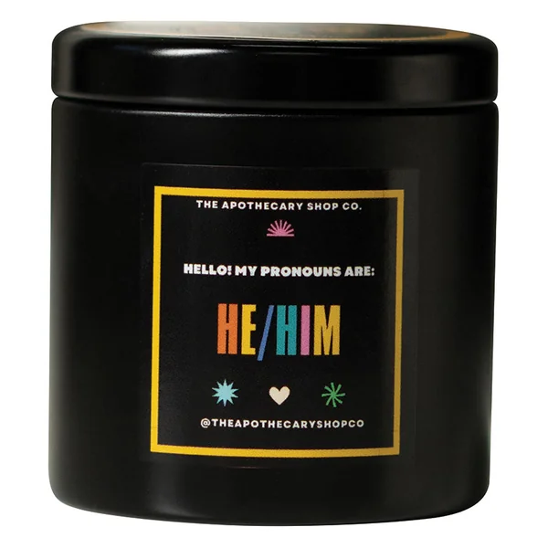 Gender Fluid Candle - He/Him