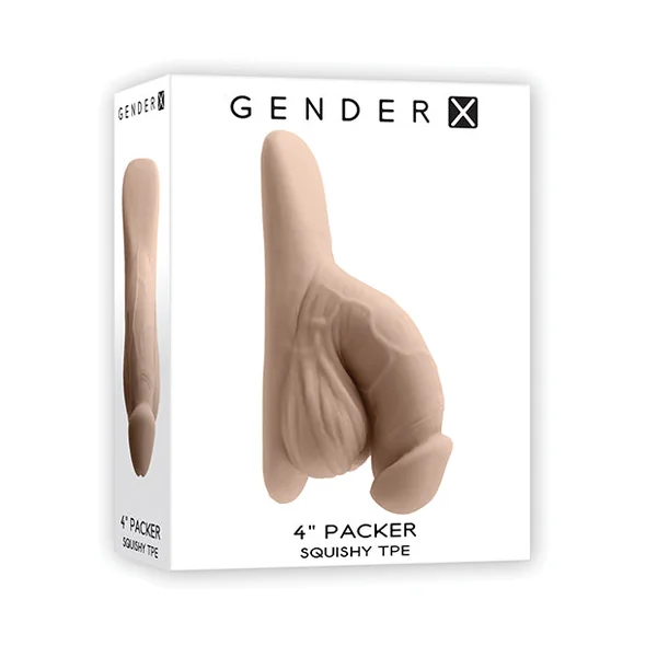 Gender X 4" Packer - Ivory