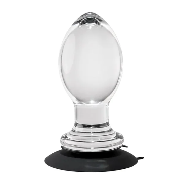 Gender X Crystal Ball Plug w/Suction Cup – Clear