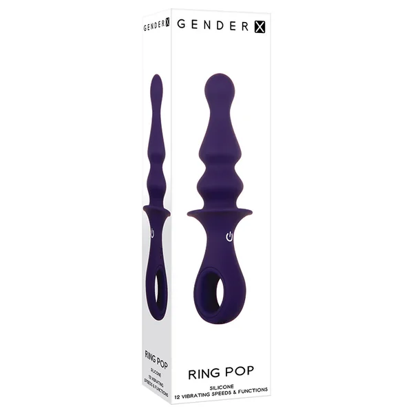 Gender X Ring Pop Vibrating Plug