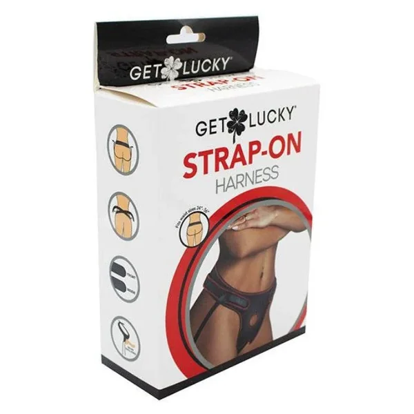 Get Lucky “Strap On” Harness -Black