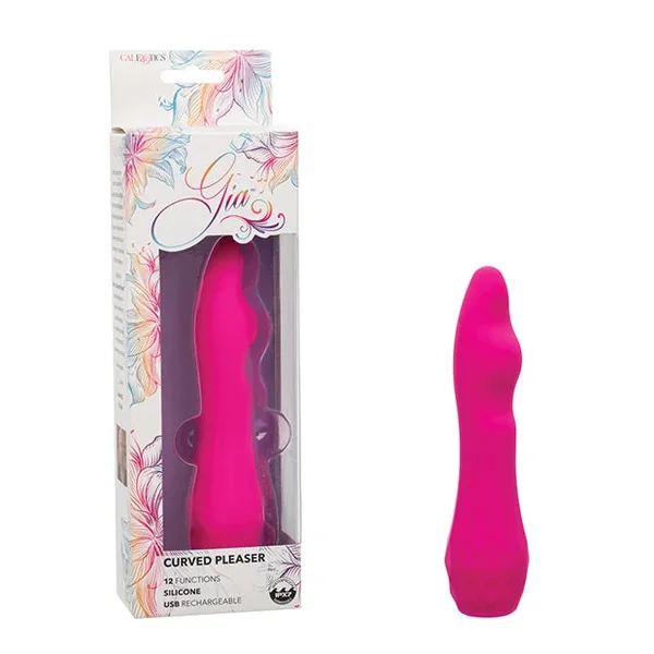 Gia Curved Pleaser – Pink
