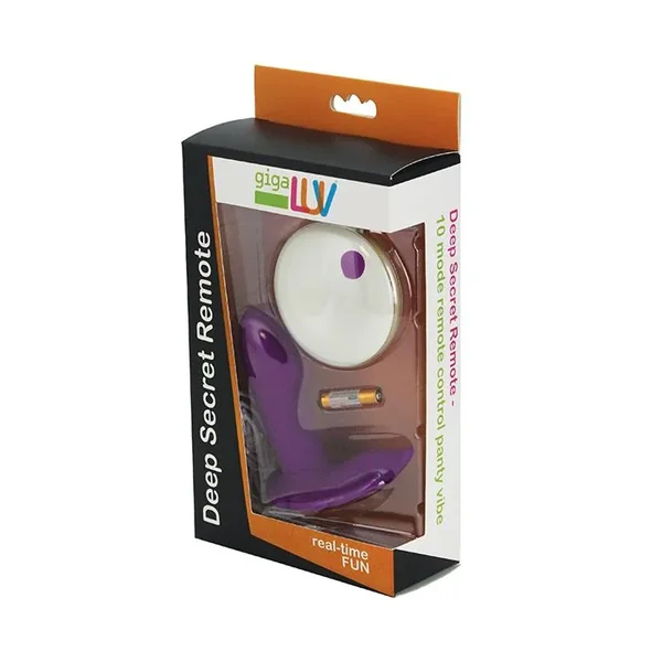 GigaLuv Deep Secret Remote – Purple