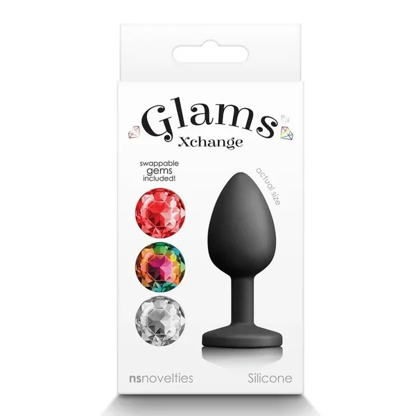 Glams Xchange Round Silicone Anal Plug