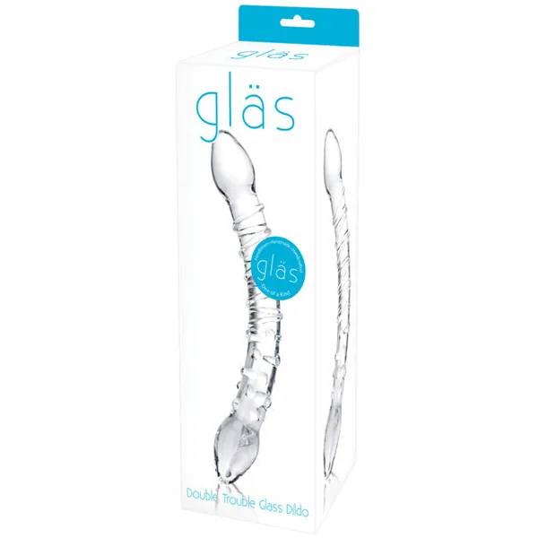 Glas Double Trouble Glass Dildo