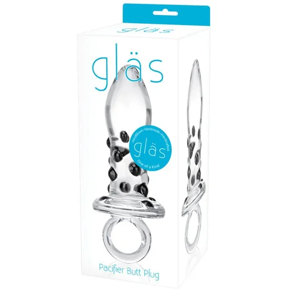 Glas Pacifier Glass Butt Plug