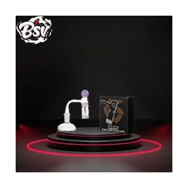 Glass House Opaque Tower 90° 14mm Banger