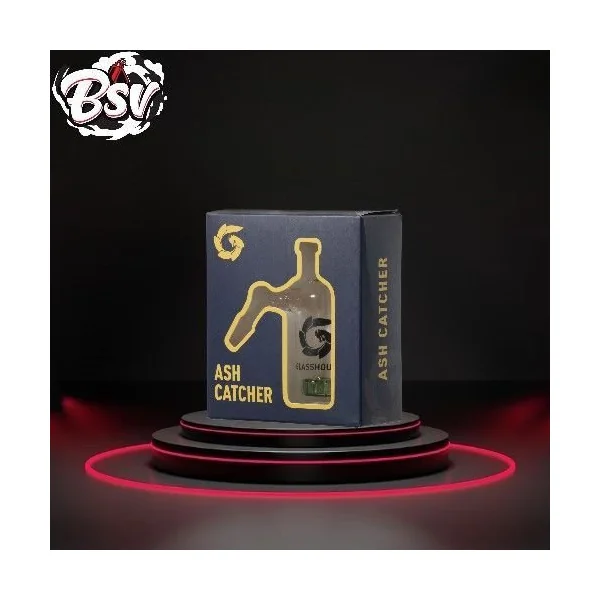 Glass House Shower Head Ash Catcher 45° 14mm