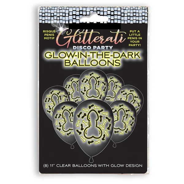 GLITTERATI DISCO GLOW BALLOONS