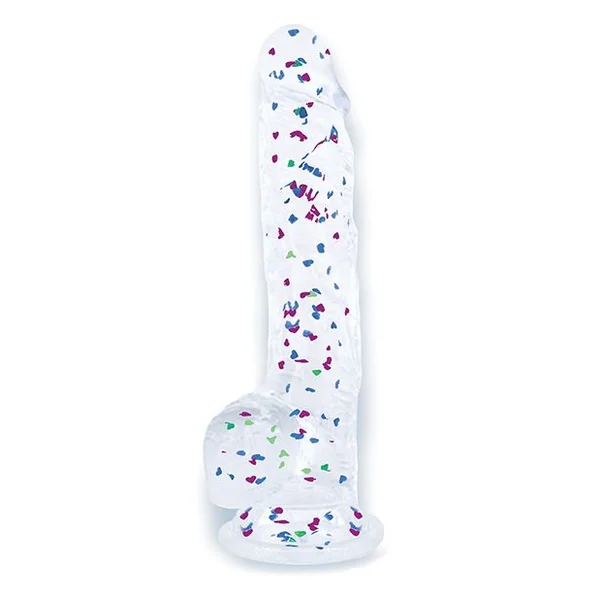 Glittergasm 8.5 Inch Ballsy Dildo