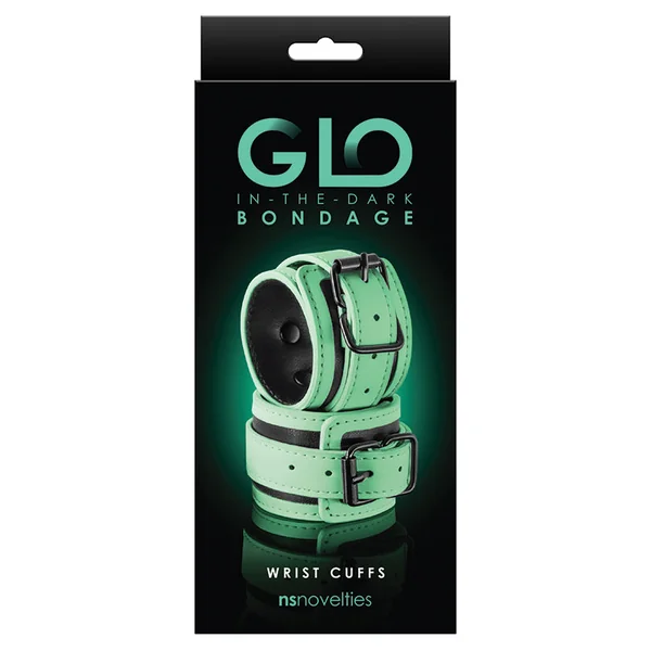 GLO Bondage Wrist Cuff - Glow-In-The-Dark