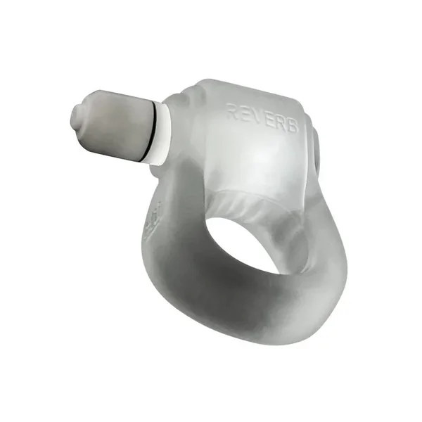 Glowdick Silicone Cockring with LED – Clear Ice