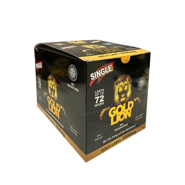 GOLD LION PILL 24PC DISPLAY (NET)