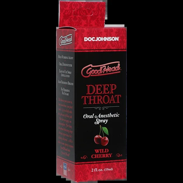 GoodHead – Deep Throat Spray – Cherry – 2 oz