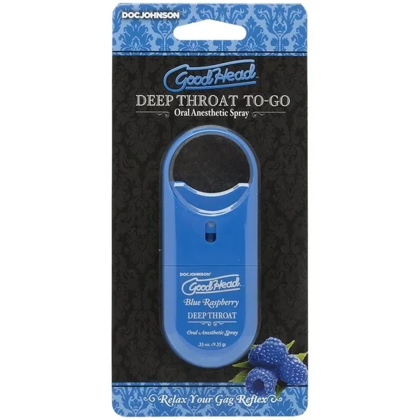 GoodHead Deep Throat To-Go – Blue Raspberry