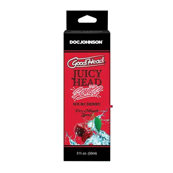 Goodhead Juicy Head Dry Mouth Spray - 2 Oz Sour Blue Cherry