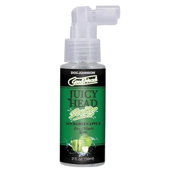 GoodHead Juicy Head Dry Mouth Spray – Sour Green Apple 2oz