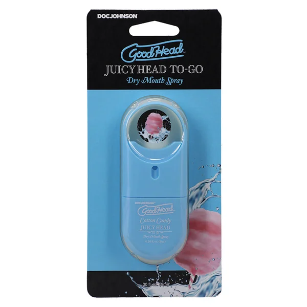 GoodHead Juicy Head Dry Mouth Spray To-Go - Cotton Candy 0.30oz