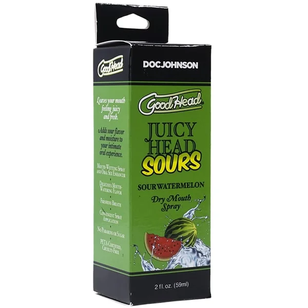 GOODHEAD JUICY HEAD SOURS MOUTH SPRAY WATERMELON 2 OZ