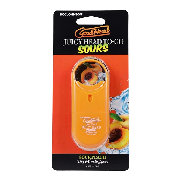 Goodhead™ Juicy Head to Go Sour Peach Oral Sex Spray by Doc Johnson