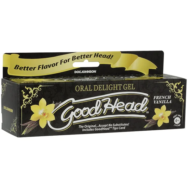 GoodHead Oral Delight Gel - French Vanilla 4oz